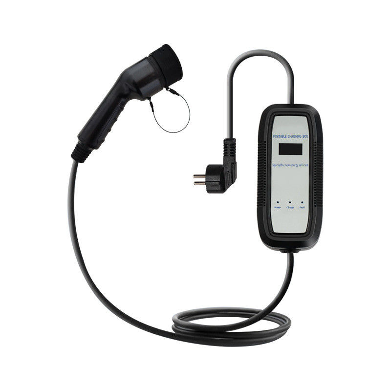 유럽 표준 16A 32A 단일 총 휴대용 AC EV 충전기 유형 2 ODM OEM