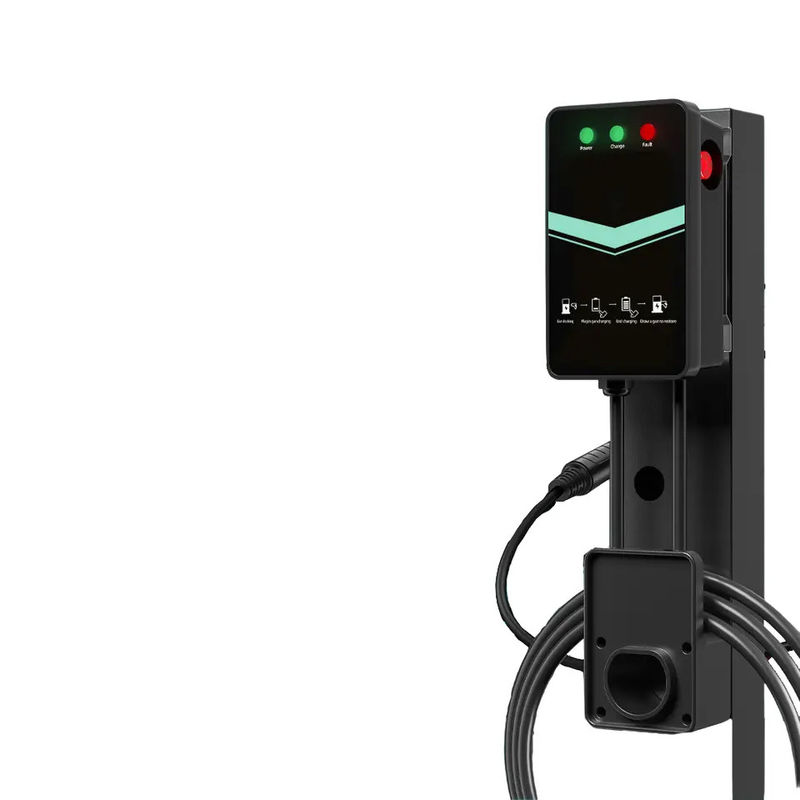 유럽 표준 7kw Type2 32A AC 벽에 장착 된 EV 충전 스테이션