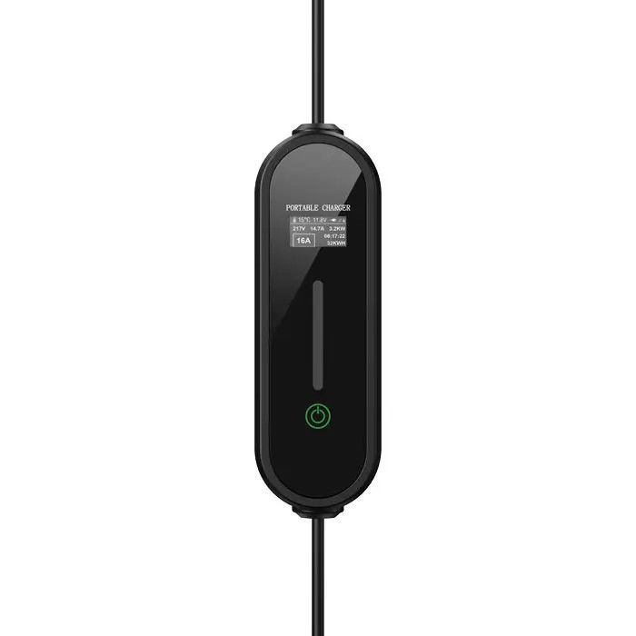 5미터 케이블 타입 1 AC 충전기 Ev 조절 전류