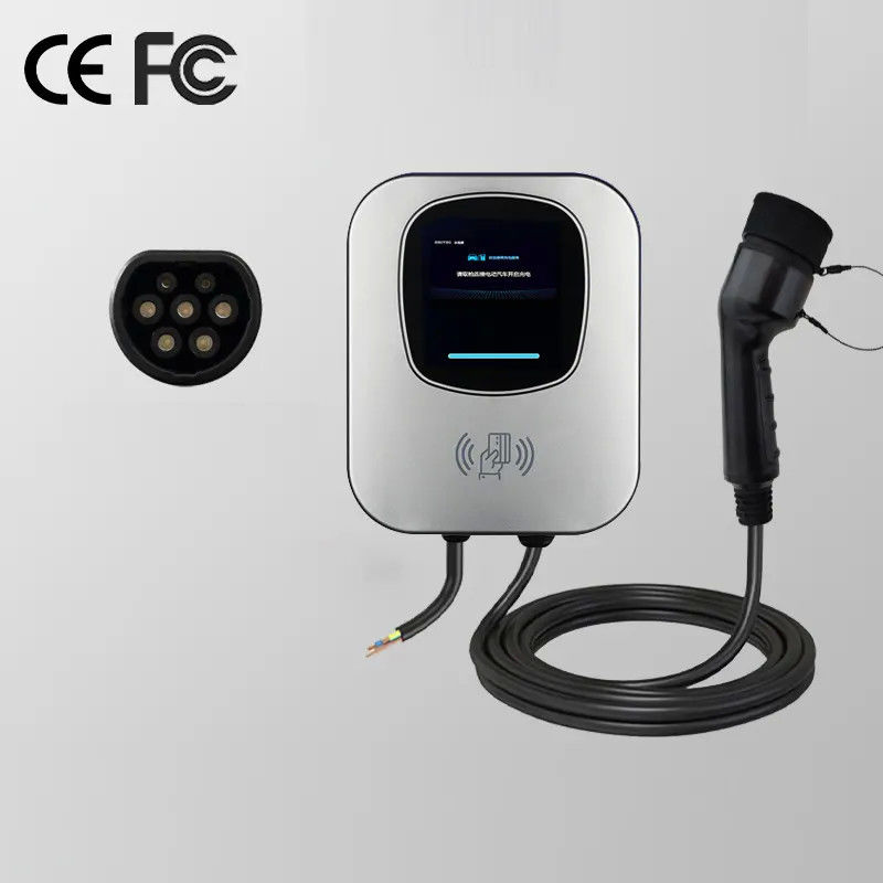 월 보커 단일 총 32A 3 단계 EV 타입 2 충전기 벽에 장착