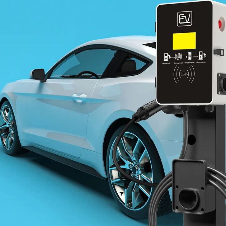 벽에 장착된 3단계 22kw 가정용 2형 자동차 충전기 OEM ODM