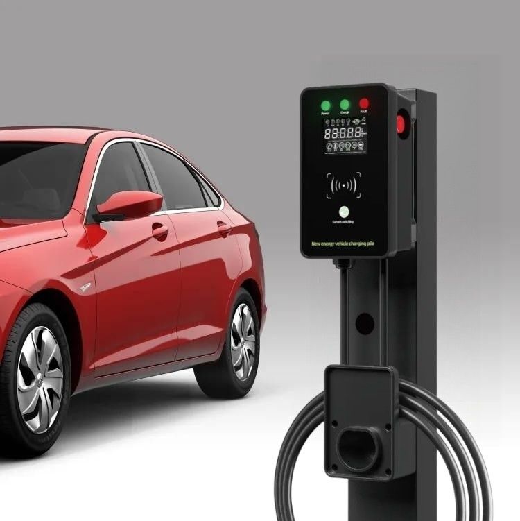 벽 과류 보호 유형 1 EV 벽 박스 충전기 AC220V 테슬라 오디 BMW를 위한 슈트