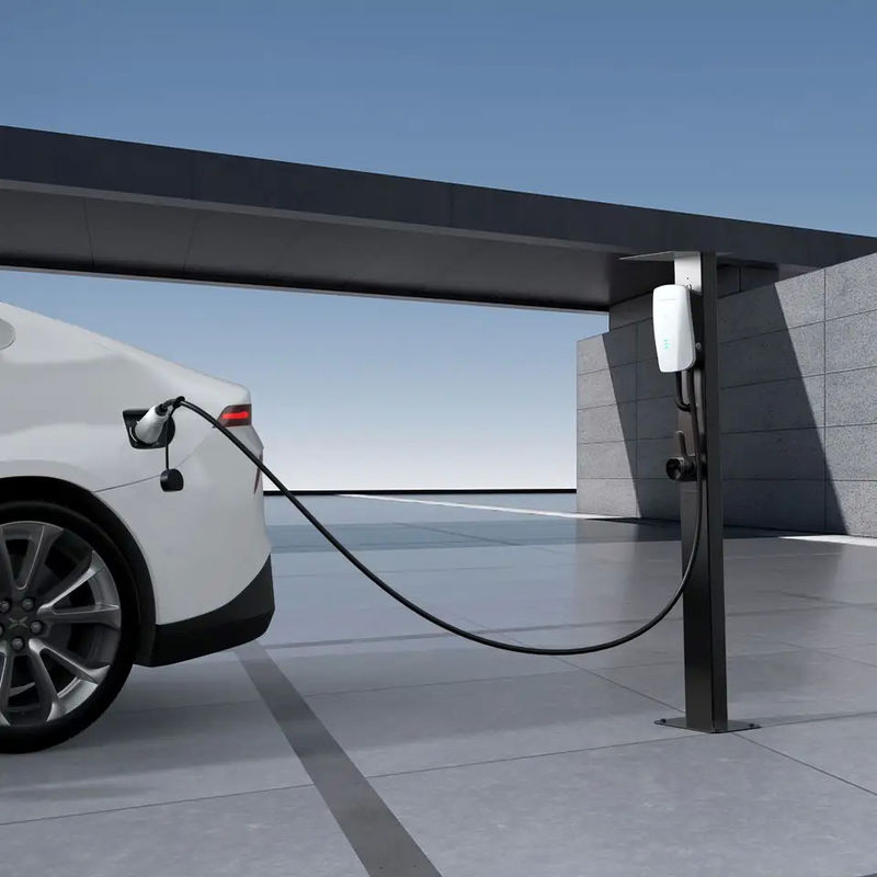 미국 표준 240V RFID 카드 제어 벽에 장착 된 EV 충전 역 가정용