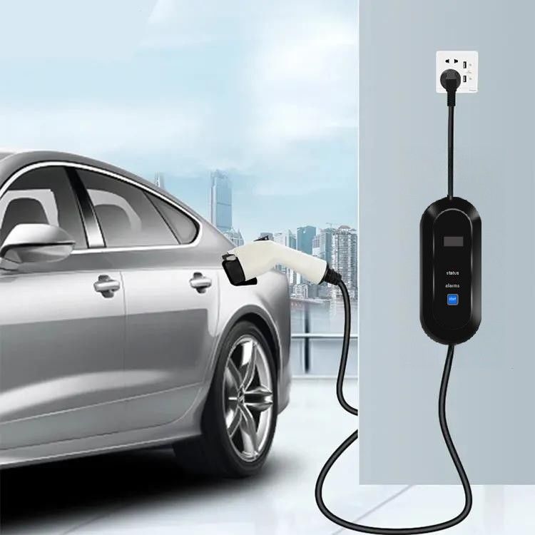 ODM OEM 220V 타입 2 휴대용 AC EV 충전기 누출 보호