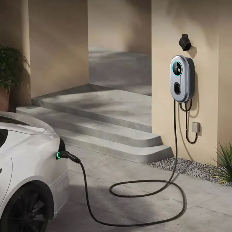 RFID 카드 11.52kw 단일 단계 EV 타입 1 충전기 전압 보호