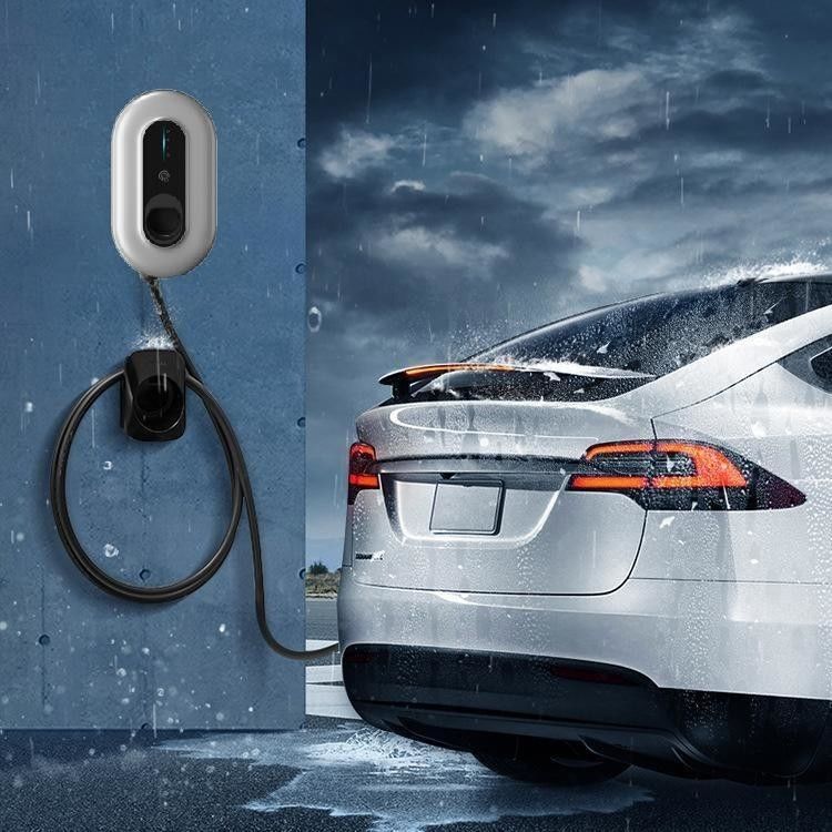 7kw 11kw 22kw 3단계 LCD 화면 2형 EV 충전기 오버 템프 보호