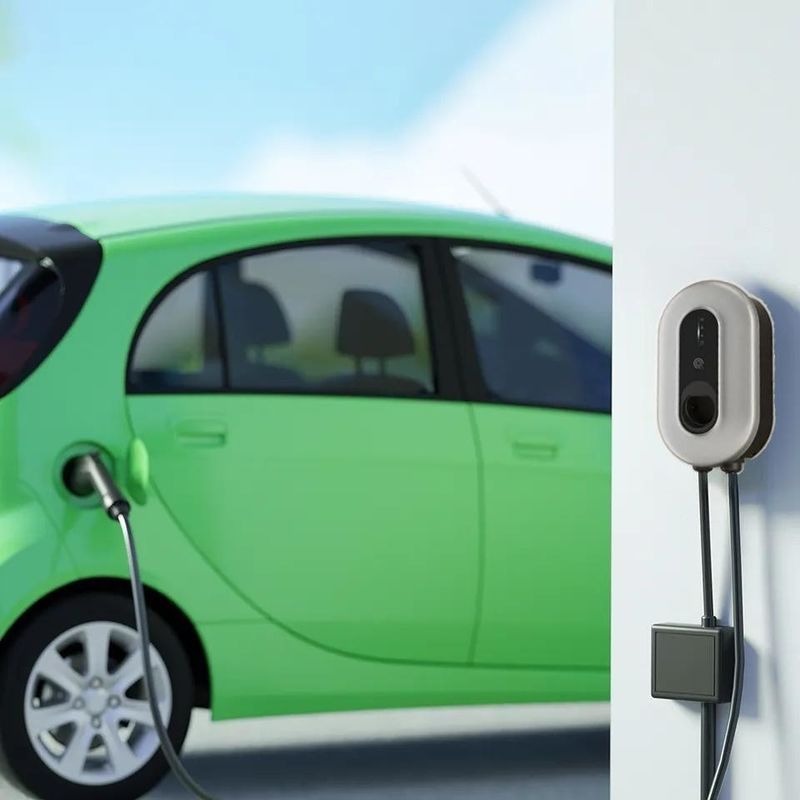 유럽 표준 단일 총기 AC 220V 타입 2 EV 충전기 과부하 보호