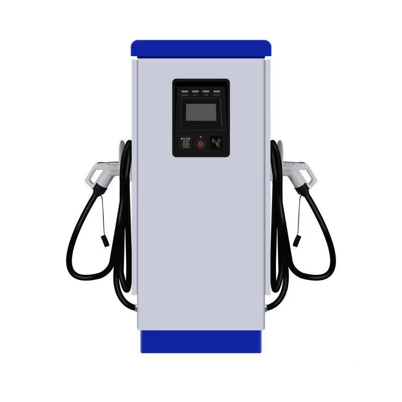 GB/T 이중 총 380V 4G EV DC 충전소 사용자 정의 색상