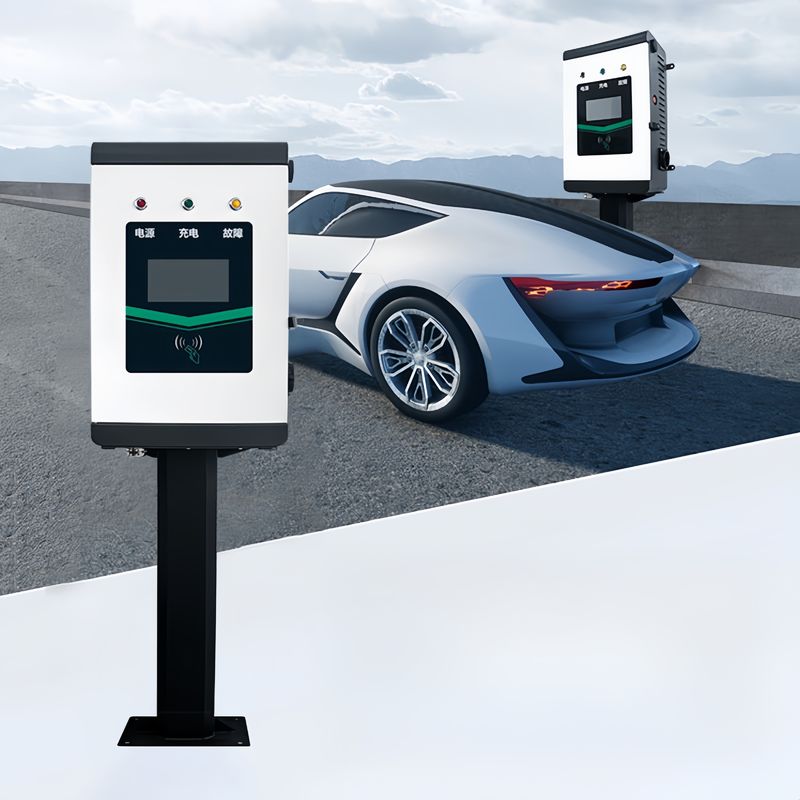 GB/T 벽에 장착된 40kw 단일 총 EV DC 충전 스테이션 가정용