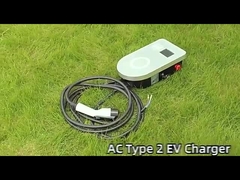 AC 집 22 kw 상자 전자 카드 벽은 앱으로 EV 충전소를 탑재했습니다